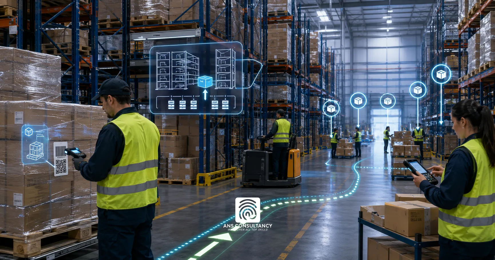 Návrh WMS pre logistický sklad s automotive a potravinárskym tovarom, LOT a SSCC evidenciou, vlnovým pickingom a integráciou Helios iNuvio.